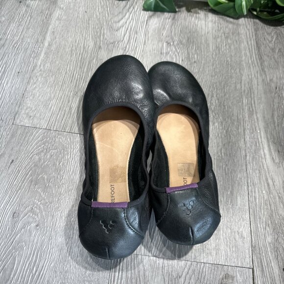 VIVOBAREFOOT Jing Jing Black Leather Flats Women EU 39 Barefoot Minimalist Shoes - Picture 6 of 9